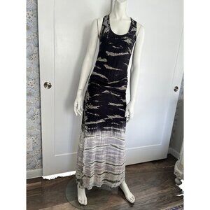 YFB Tie-Dye Ruched Maxi Dress